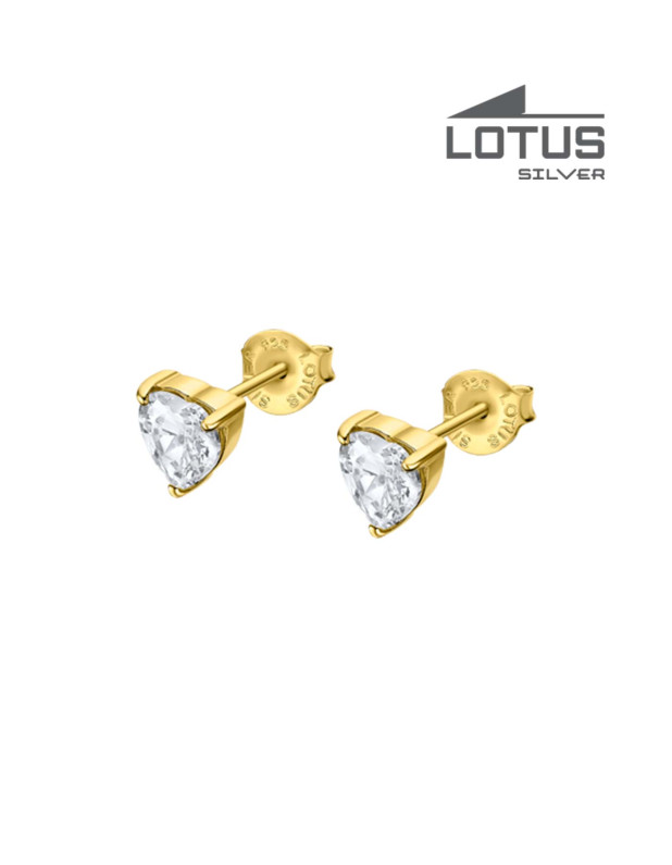 LOTUS SILVER WOMAN'S EARRINGS 6MM